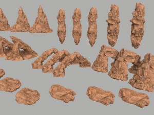 egyptrockset 3D 模型
