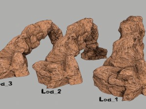 egyptrockset 3D 模型