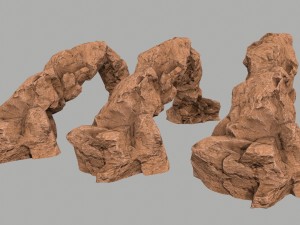 egyptrockset 3D 模型