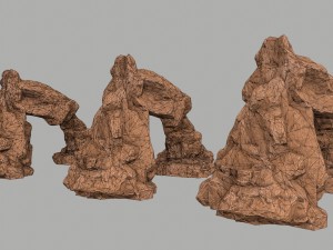 egyptrockset 3D 模型