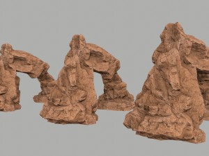 egyptrockset 3D 模型