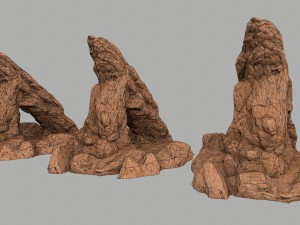 egyptrockset 3D 模型