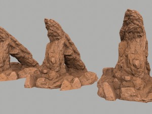 egyptrockset 3D 模型
