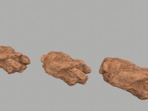 egyptrockset 3D 模型