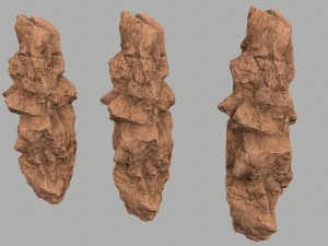 egyptrockset 3D 模型