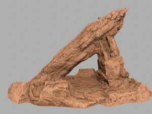 egyptrockset 3D 模型