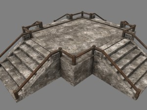stairs 3D 모델