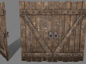 medievaldoor 3D Model