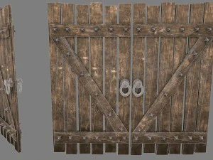 medievaldoor 3D Model