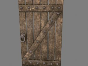 medievaldoor 3D Model