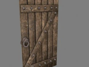 medievaldoor 3D Model
