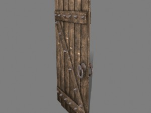 medievaldoor Modelo 3D