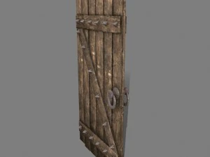 medievaldoor 3D Model