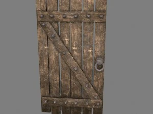 medievaldoor 3D Model