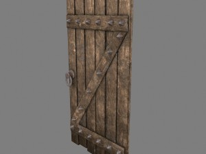 medievaldoor Modelo 3D