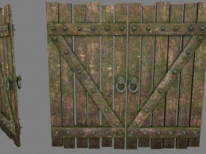 medievaldoor 3Dモデル