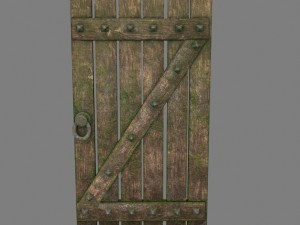 medievaldoor 3Dモデル