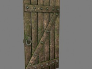 medievaldoor 3Dモデル
