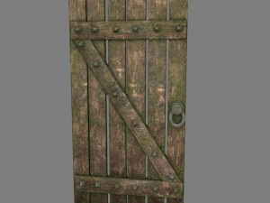 medievaldoor 3Dモデル