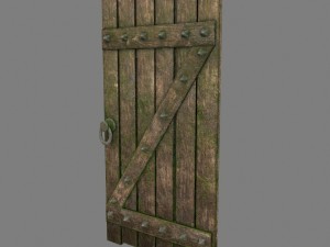 medievaldoor 3Dモデル