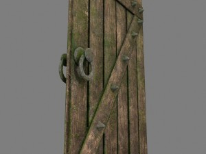 medievaldoor 3Dモデル