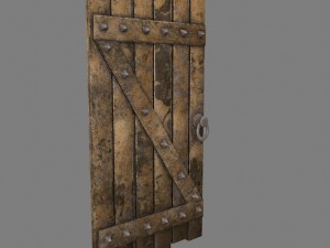 medievaldoor Modèle 3D
