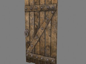 medievaldoor Modèle 3D