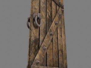 medievaldoor Modèle 3D