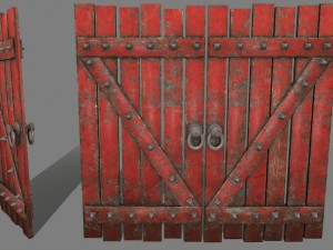 medievaldoor 3D Model