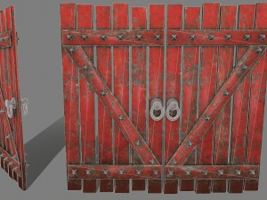 medievaldoor 3D Модель