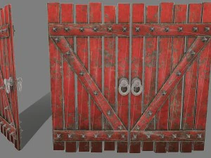 medievaldoor 3D Model