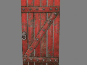 medievaldoor 3D Model