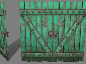 medievaldoor 3D Model