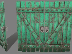 medievaldoor 3D Model