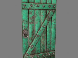 medievaldoor 3D Model