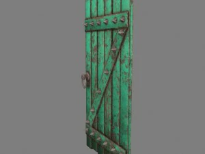 medievaldoor 3D Model