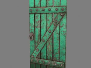 medievaldoor 3D Model