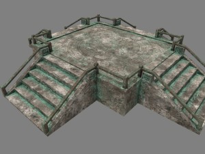 stairs 3D मॉडल