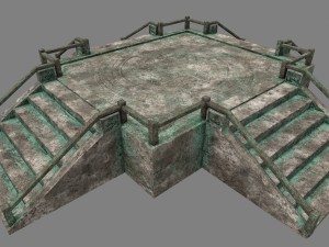 stairs 3D मॉडल