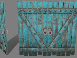 medievaldoor 3D Model