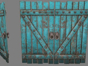 medievaldoor 3D Model