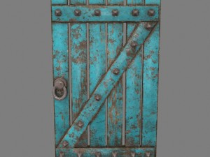 medievaldoor 3D Model