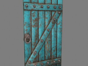 medievaldoor 3D Model