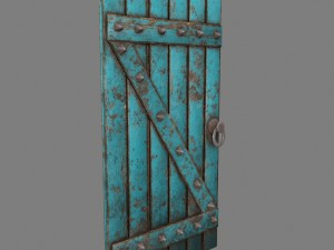 medievaldoor 3D Model
