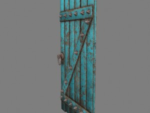 medievaldoor 3D Model