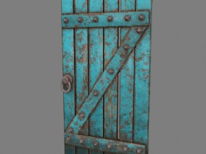 medievaldoor 3D Model