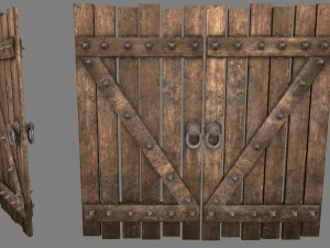 medievaldoor 3D Model