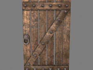 medievaldoor 3D Model