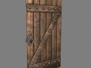 medievaldoor 3D Model
