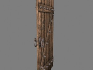 medievaldoor 3D Model